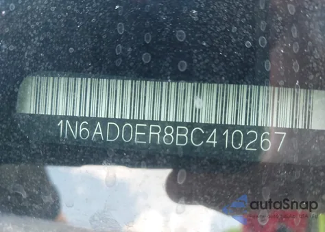 2011 Nissan Frontier Sv from USA, damaged, VIN 1N6AD0ER8BC410267